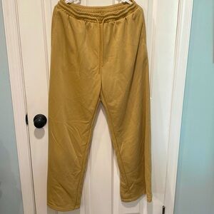 Cider wide leg sweat pants size XL